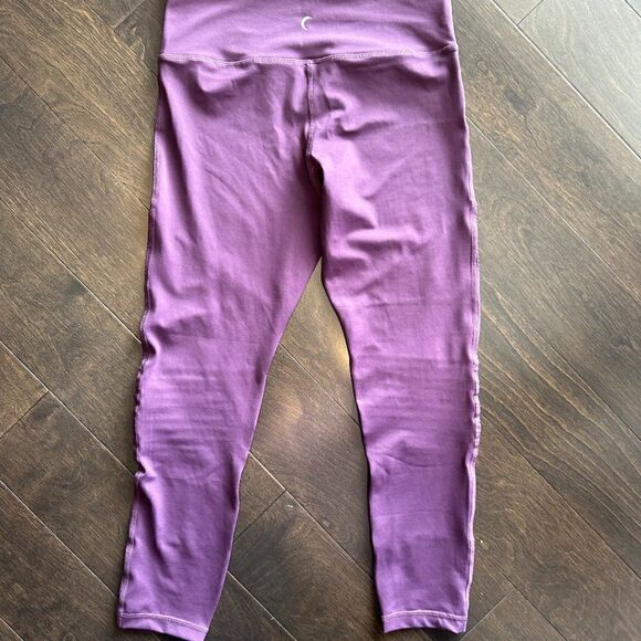 NWOT Zyia Moto Leggings, Dark Purple, Size 8-10 - Picture 7 of 7